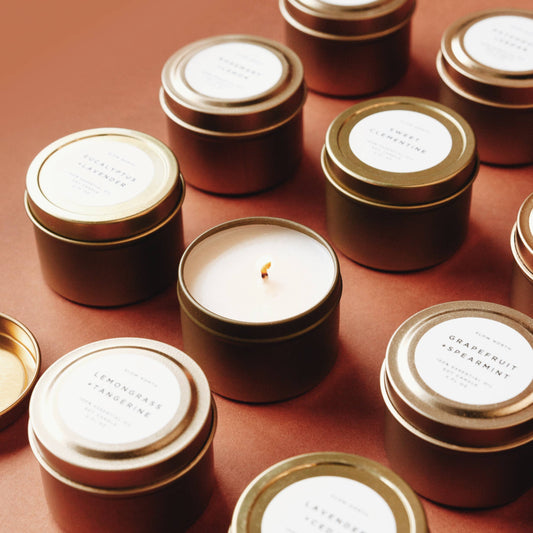 Mini Soy Candles - 2 oz: Merry + Bright