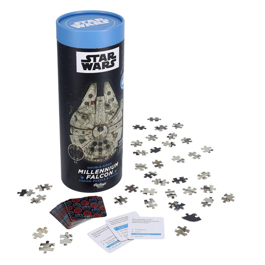 Star Wars Millennium Falcon Jigsaw Puzzle and Trivia