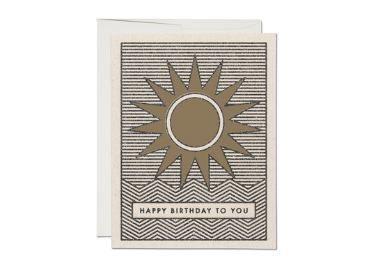 Sunshine Birthday Birthday Card