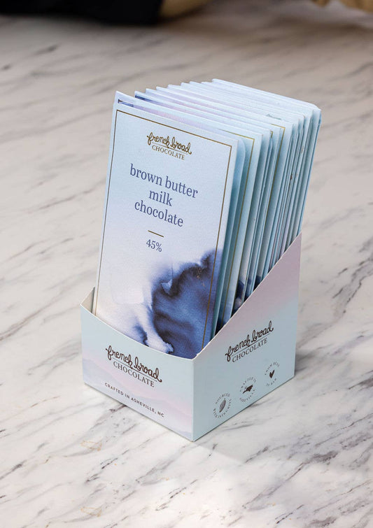 Dark Milk with Sea Salt Chocolate Bar 53% - 60g