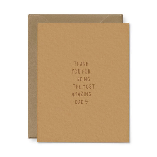 Amazing Dad Father's Day Greeting Card