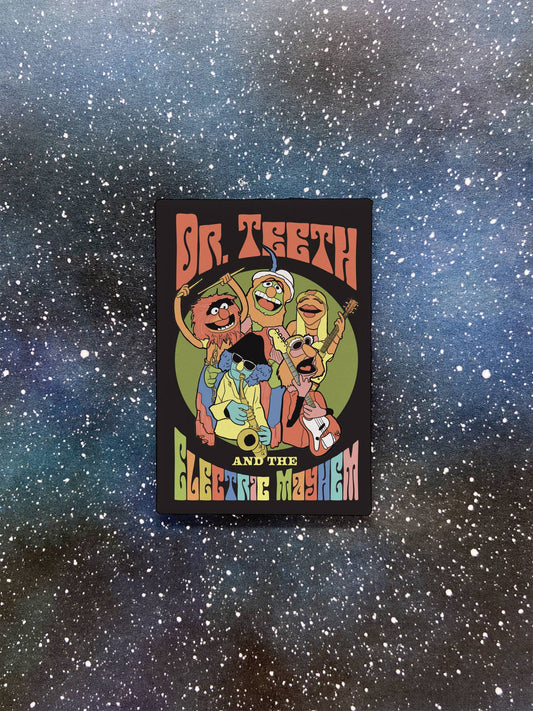 Dr. Teeth & the Electric Mayhem Souvenir Magnet -The Muppets