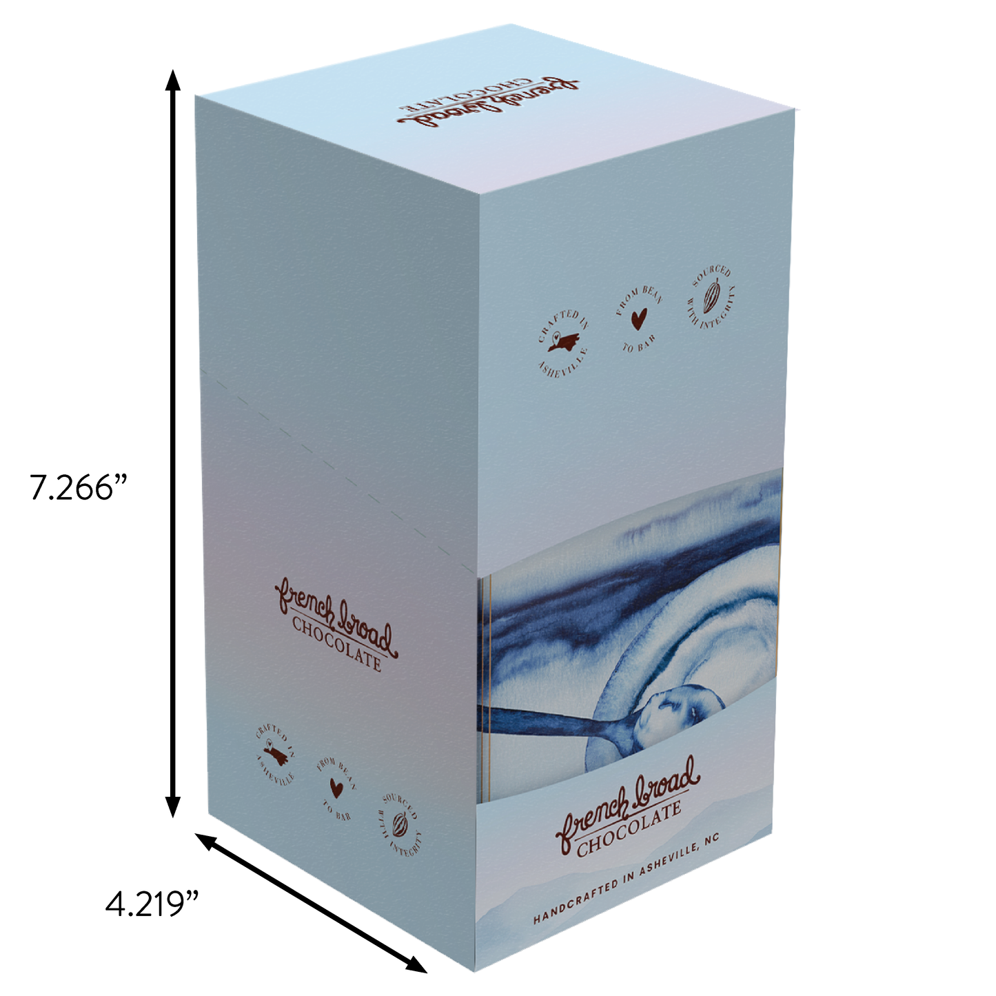 Dark Milk with Sea Salt Chocolate Bar 53% - 60g