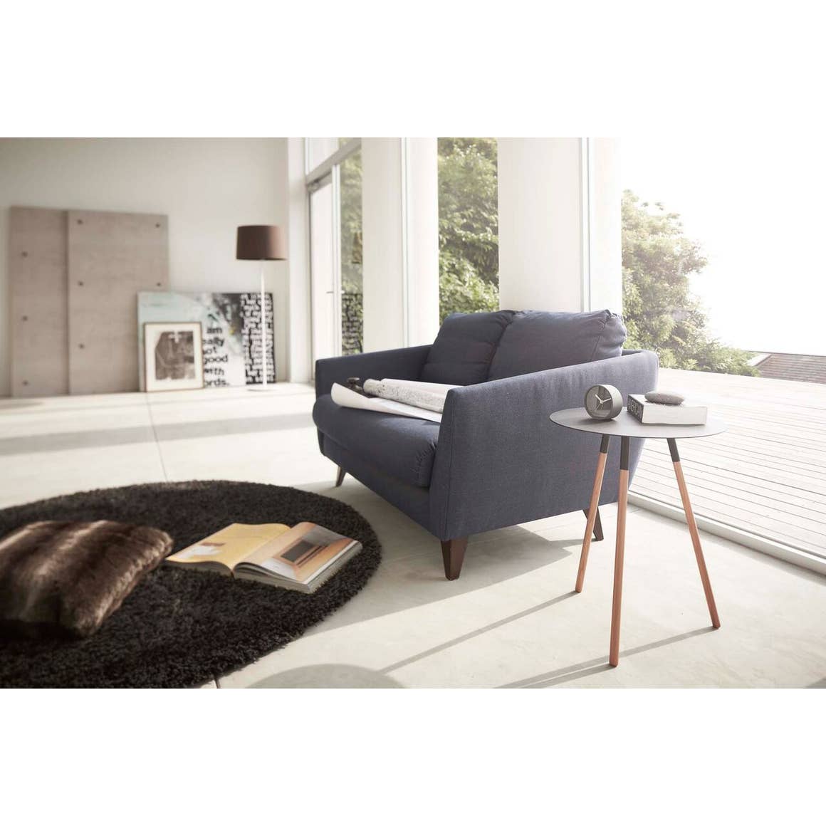 Black Side Table