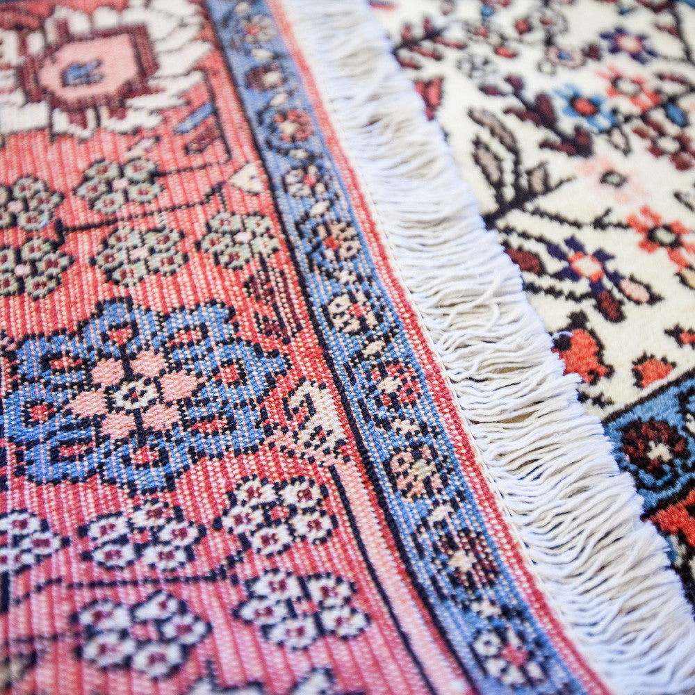 Persian Hand-Knotted Rodbar Rug (6' 6" x 4' 2")