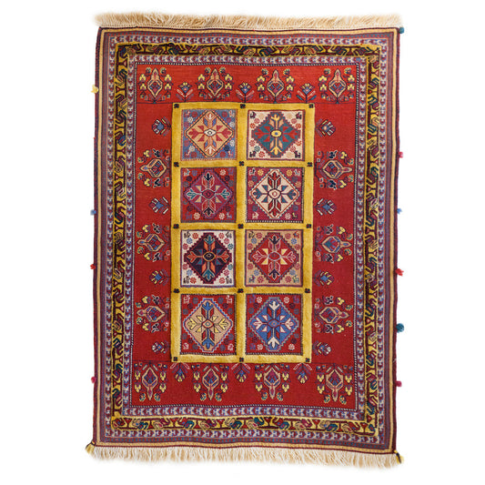 Sirjan Hand-Knotted Persian Rug (5' 2" x 3' 7")