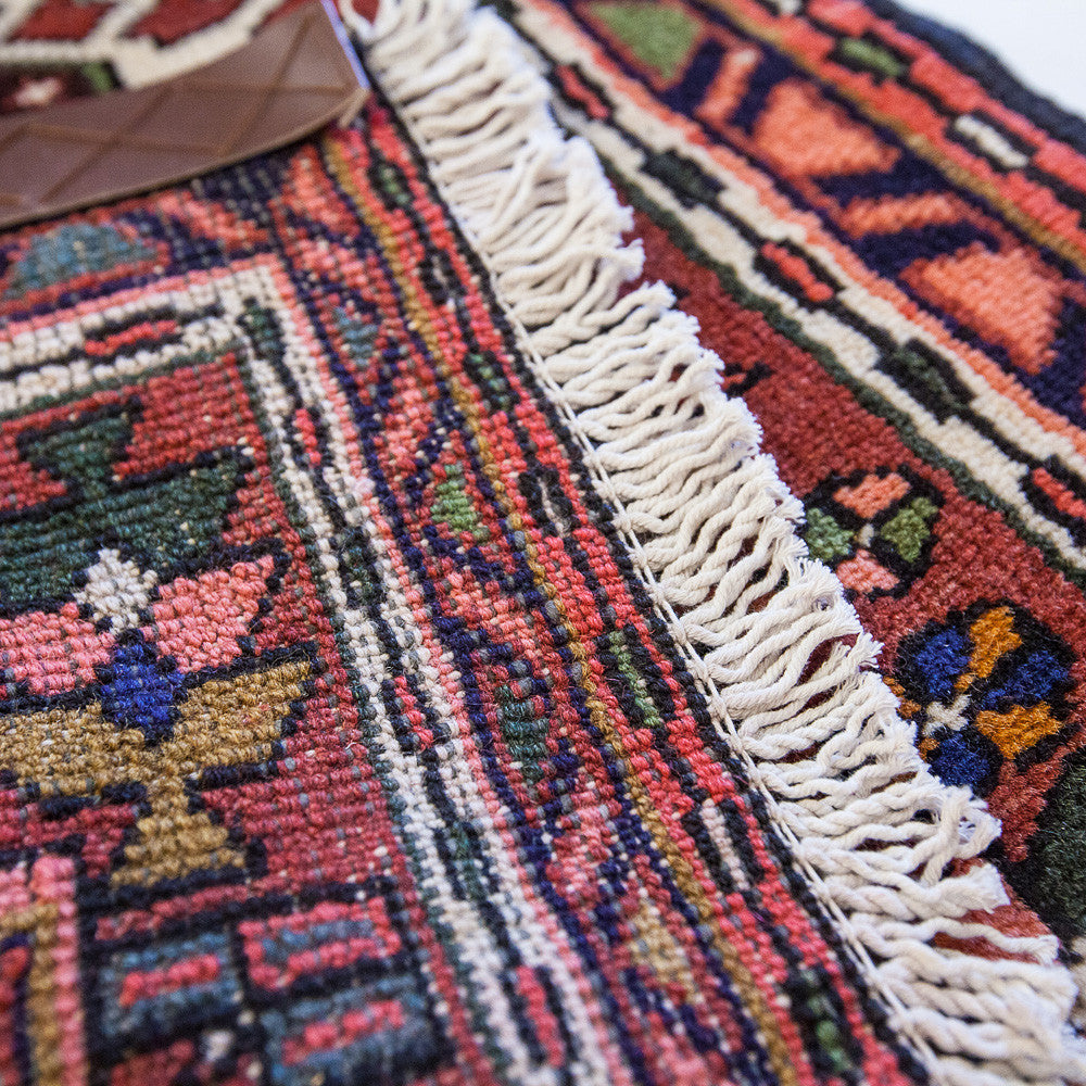 Joshaghan Hand-Knotted Runner (9' 7" x 2' 2")