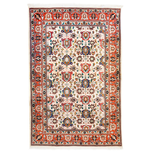 Persian Tehran Rug (7' 3" x 4' 9")