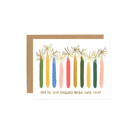 Candle Birthday Card