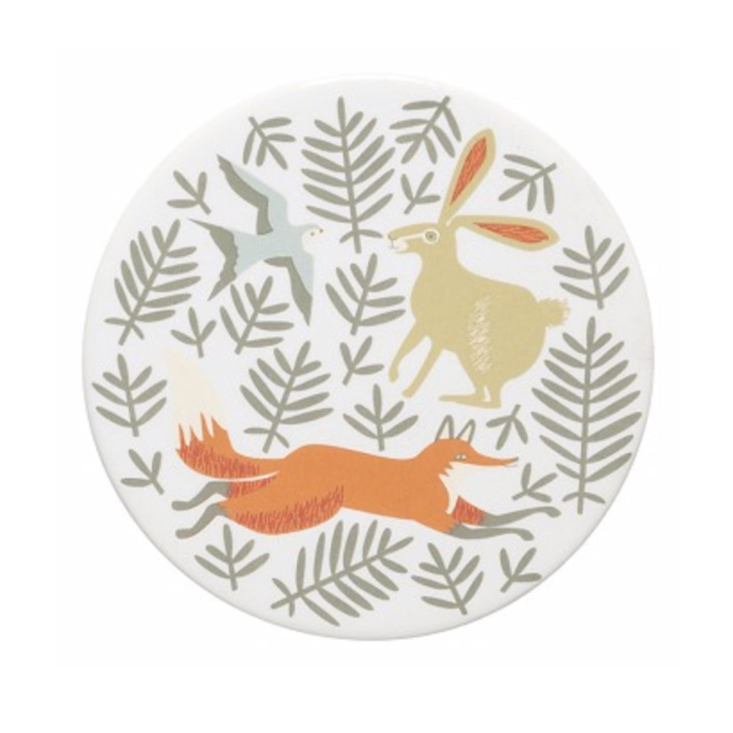 Hill & Dale Ceramic Coasters S/4