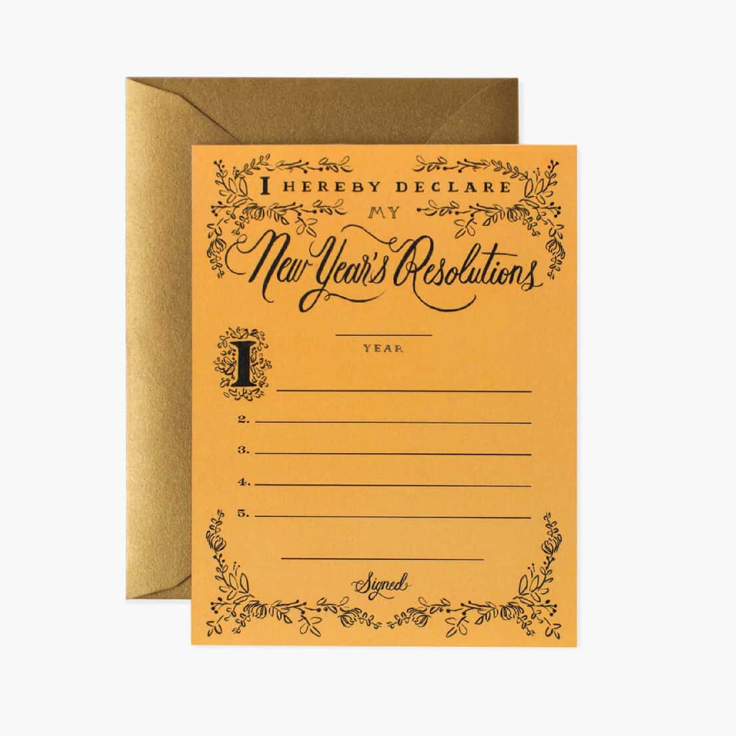 Resolution Constitution Card