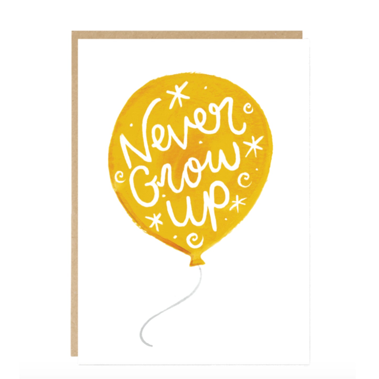 Never Grow Up Card