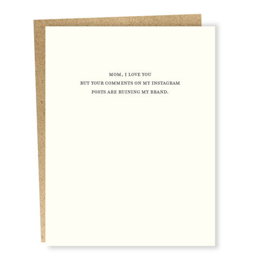 Mild Confessions - Sapling Press Card