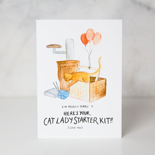 Cat Lady Starter Card