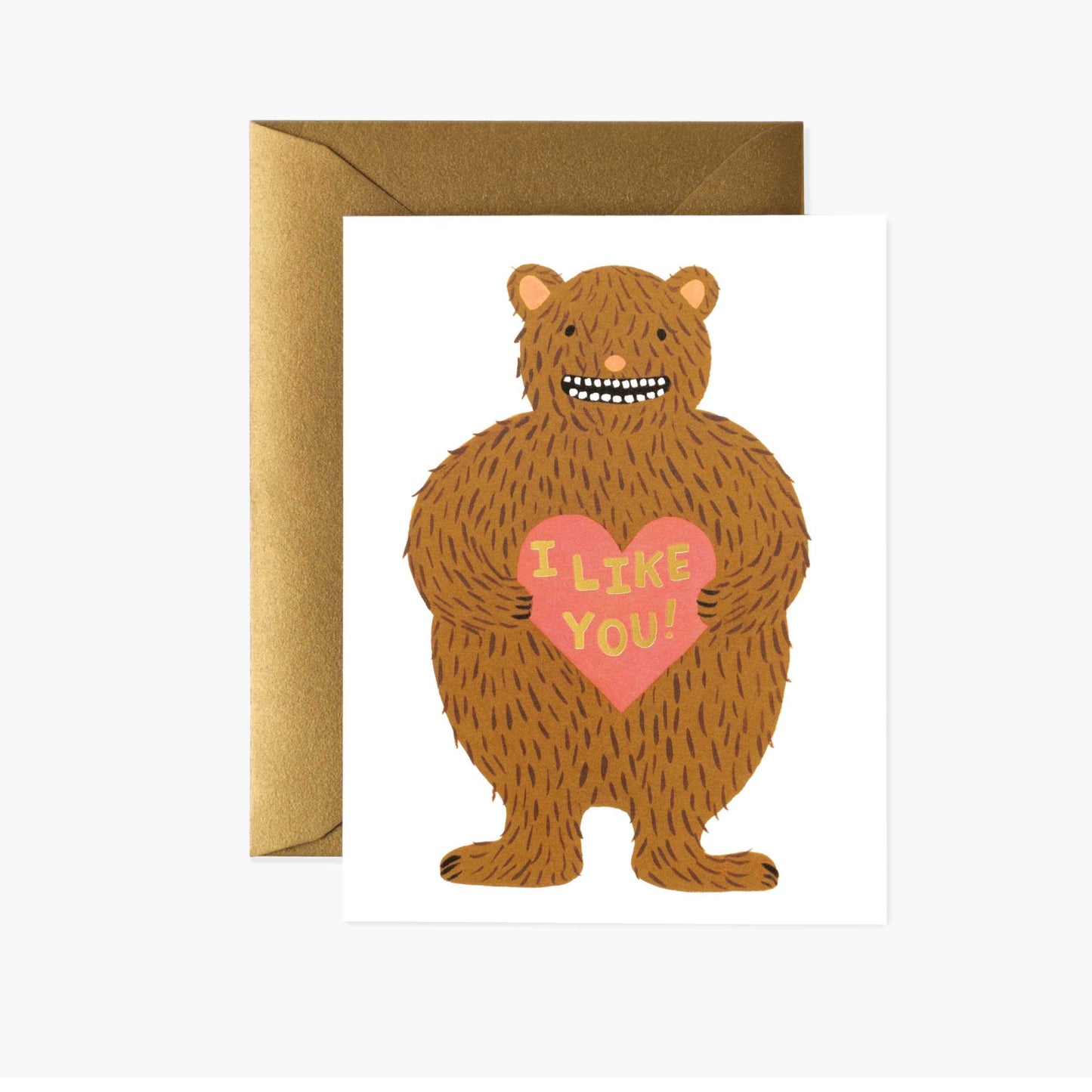 I Like You Greeting Card