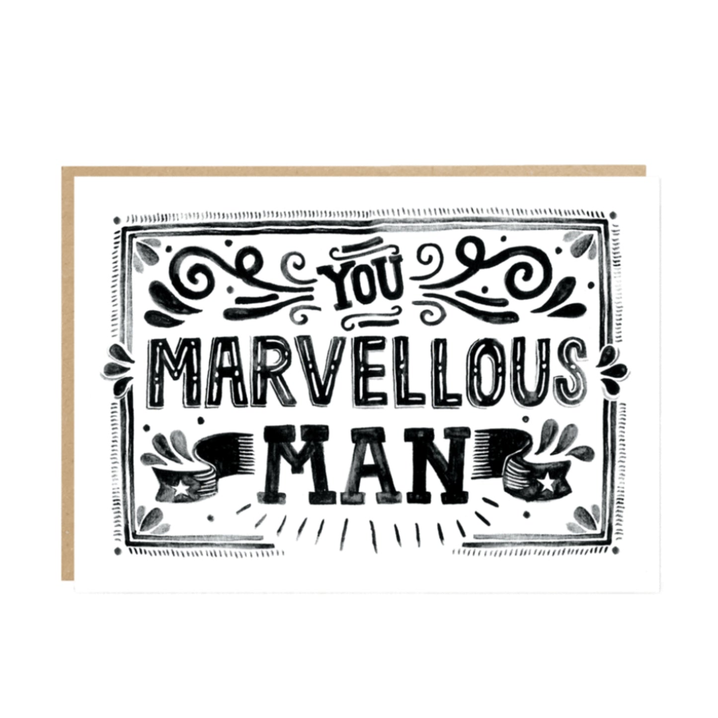 Marvelous Man Card