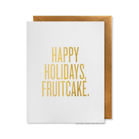 Happy Holidays Fruitcake