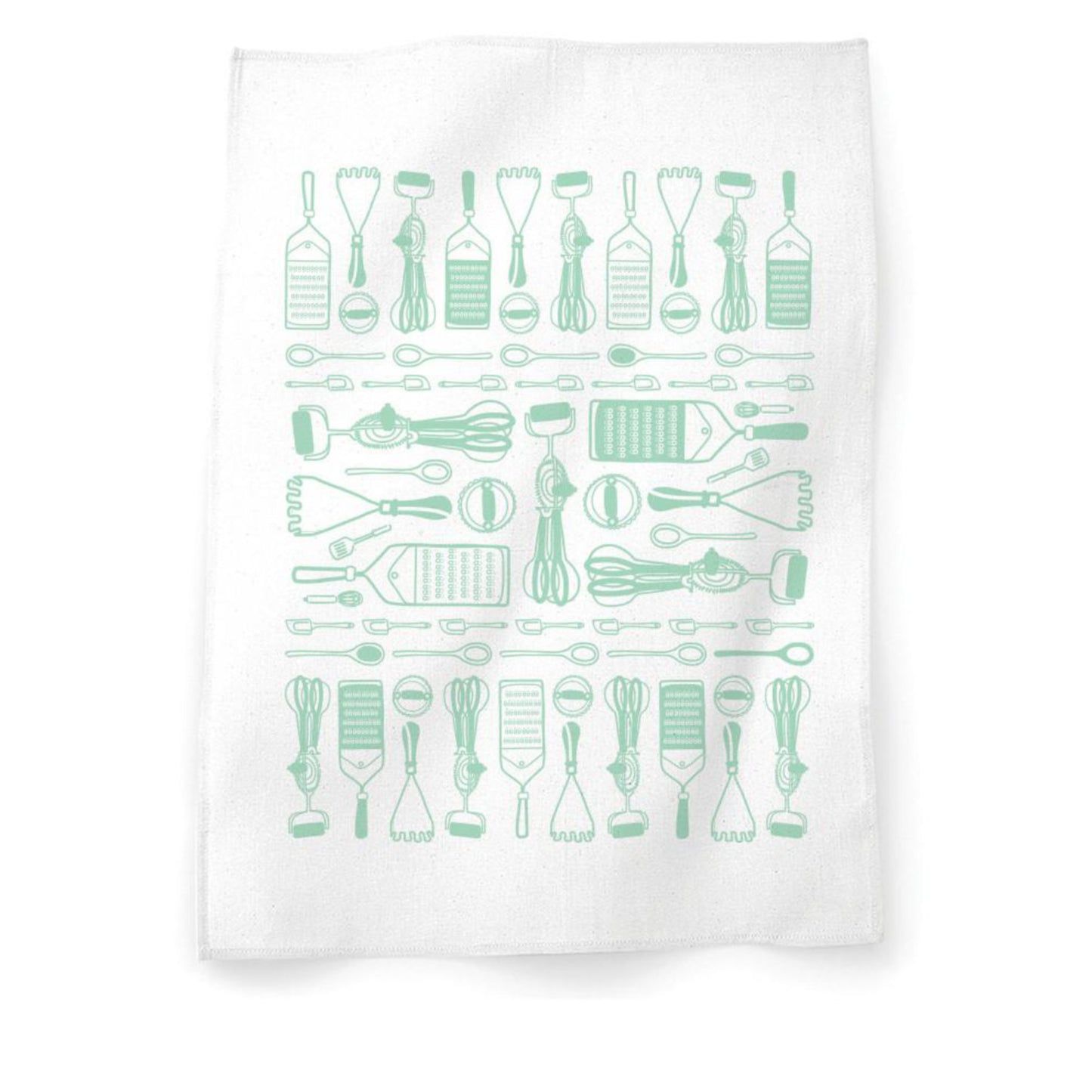Vintage Utensils Tea Towel