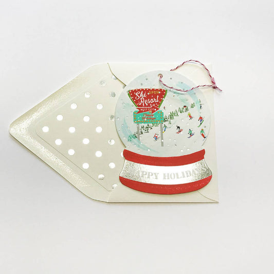 Happy Holidays Snowglobe