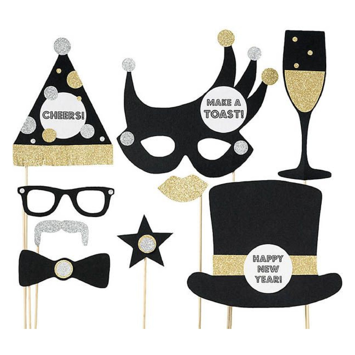 New Years Eve Photo Props