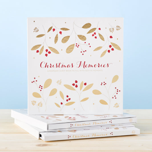 Christmas Memories Guest Book