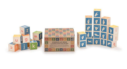 American Sign Language Blocks - Uncle Goose