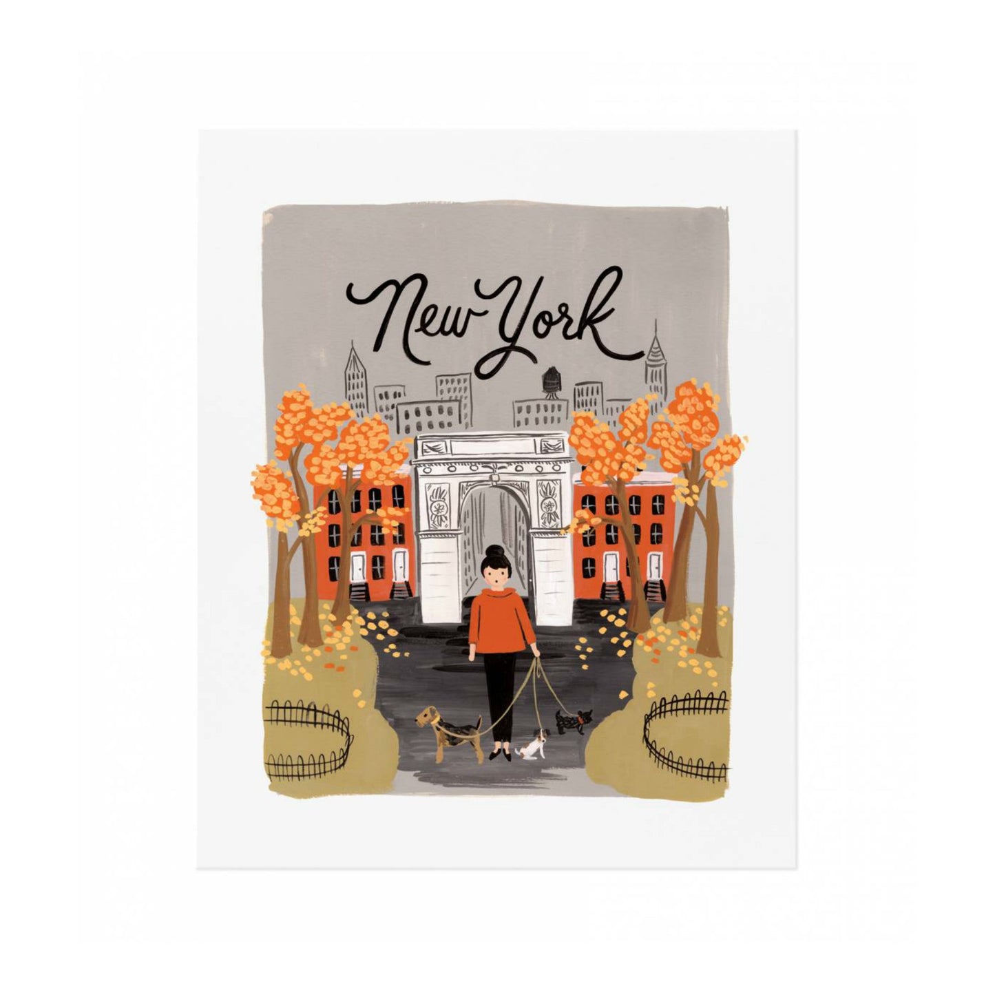 New York Autumn Art Print