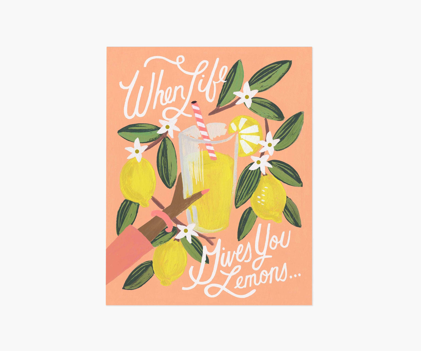 Lemons to Lemonade Art Print