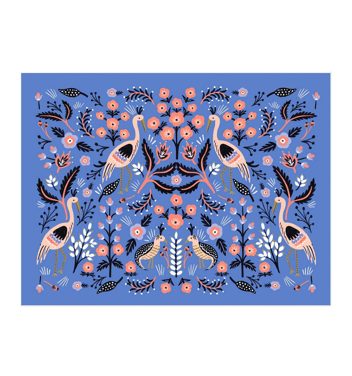 Folk Persian Art Print