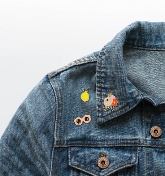 Rifle Paper Co. Mistletoe Enamel Pins