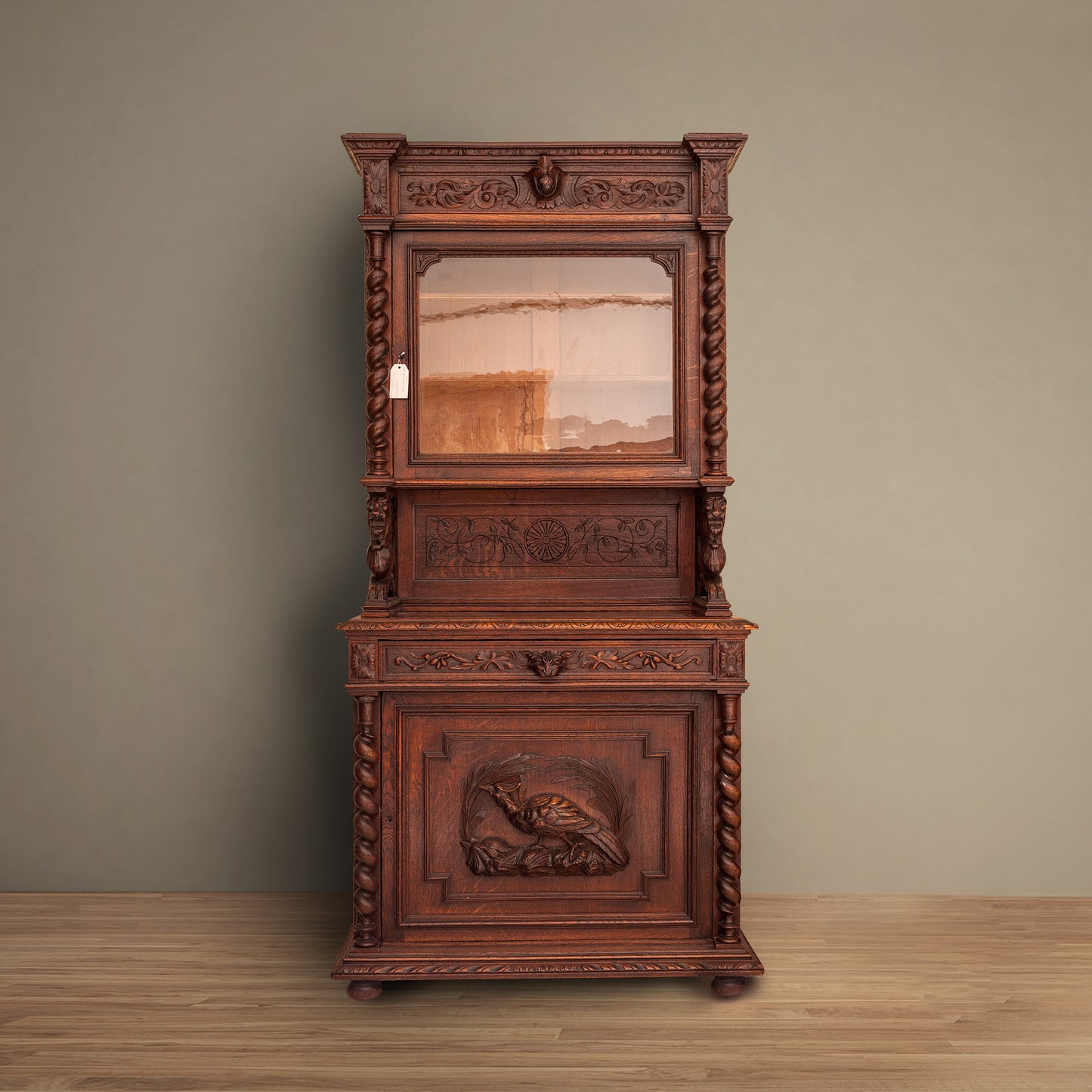 Bavarian Hunt Serving Cabinet