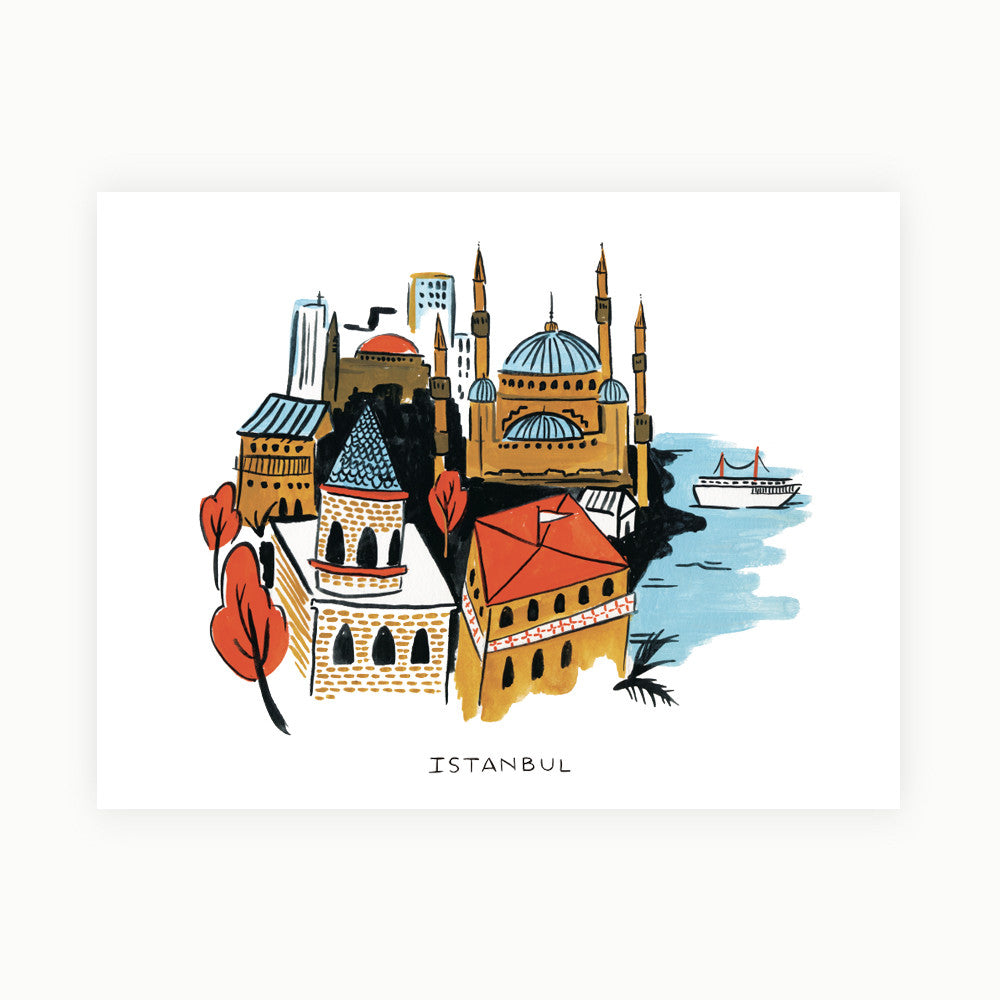 Istanbul Print