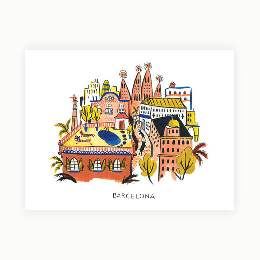 Barcelona Print