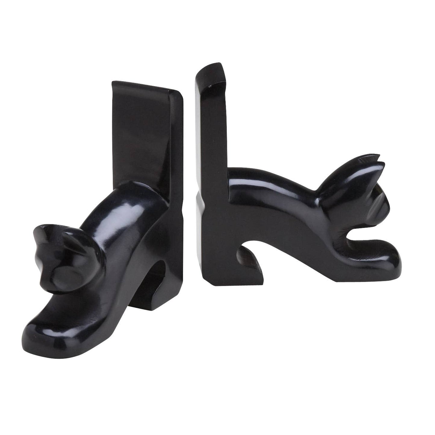 Playful Cat Bookends Set of 2