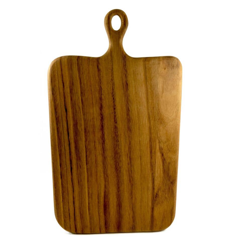 Large Loop Handle Wood Cutting Board, Charcuterie Board