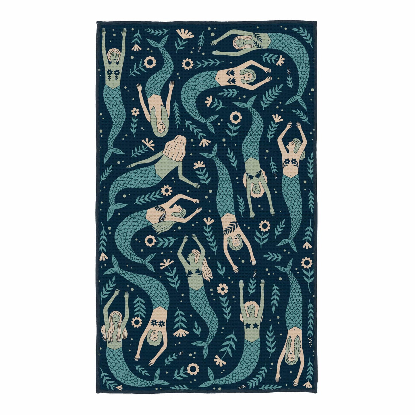 Kitchen Tea Towel Quick Dry | Mermaids