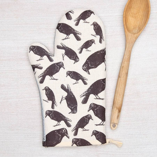 Crow Oven Mitt - Heat Resistant Up to 500°F
