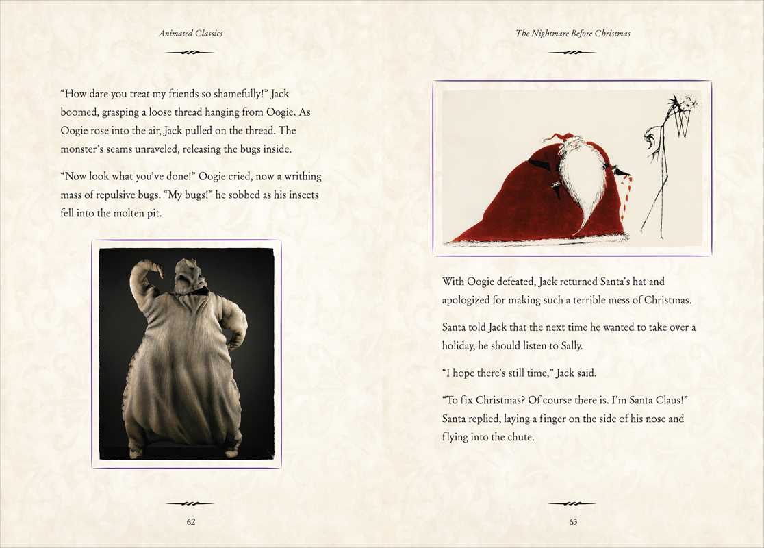 Disney Animated Classics: Tim Burton's The Nightmare Before Christmas by: Hardcover; 74 pages / English