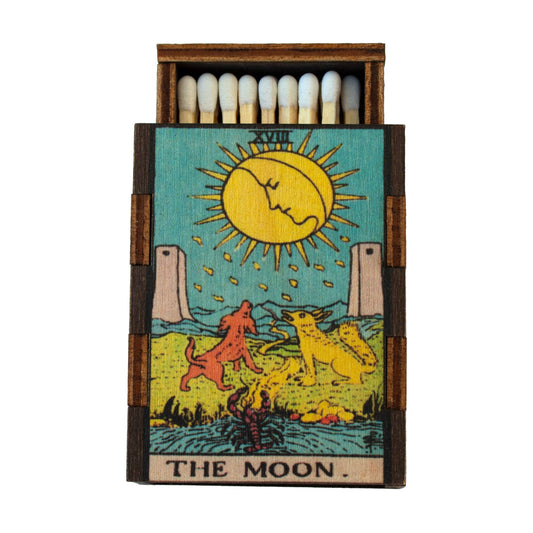 Matches • Tarot Moon Wooden Matchbox
