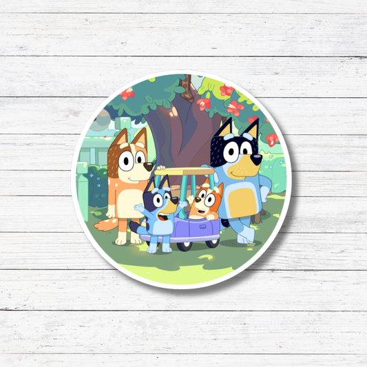 Heeler Family #2- Bluey Magnet