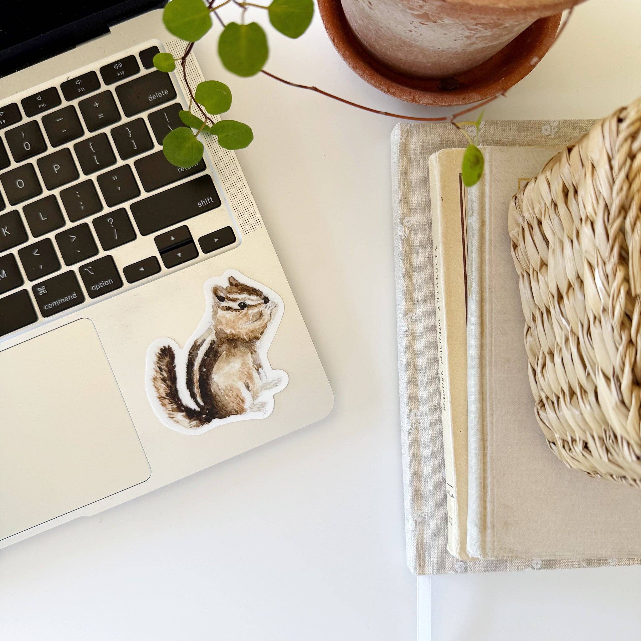 Chipmunk Sticker Chipmunk Sticker – Lost Pines Art Bazaar