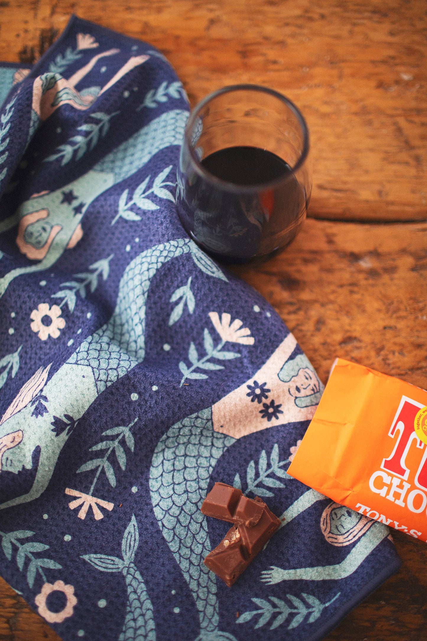 Kitchen Tea Towel Quick Dry | Mermaids