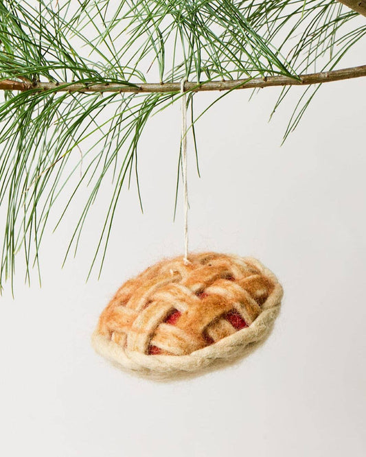 Granny's Apple Pie Felt Ornament