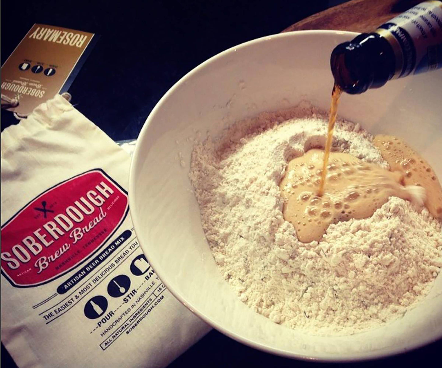 Cheesy Garlic Soberdough