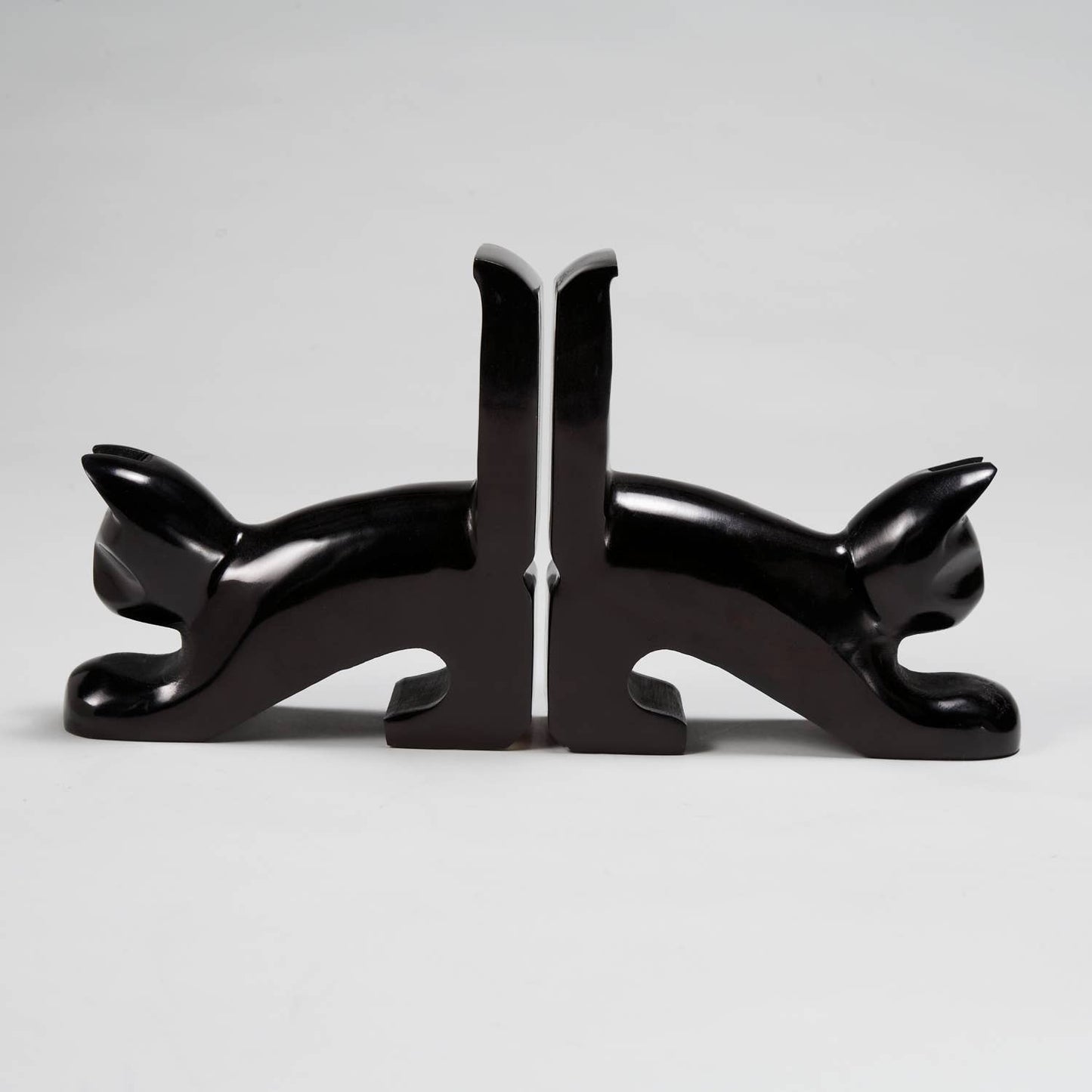 Playful Cat Bookends Set of 2