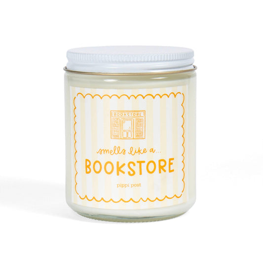 Smells Like a Bookstore Scented Soy Hand-Poured Candle