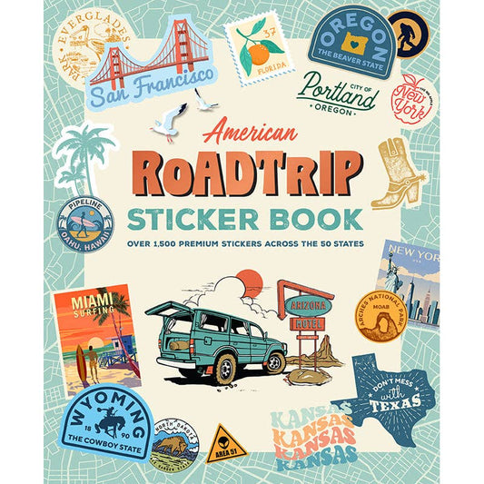 6/30 American Road Trip Sticker Book