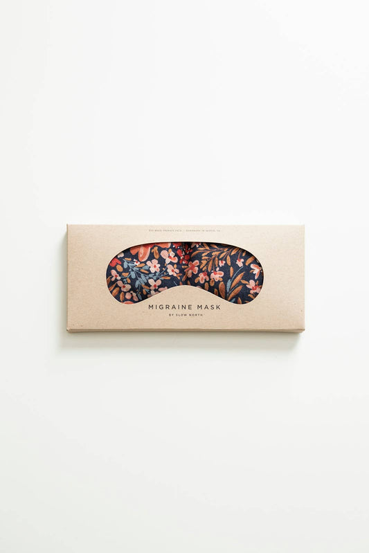 Eye Mask  - Pom Blossom | Spa Eye Pillow, Weighted
