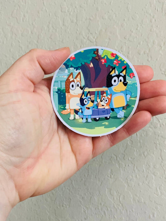 Heeler Family #2- Bluey Magnet