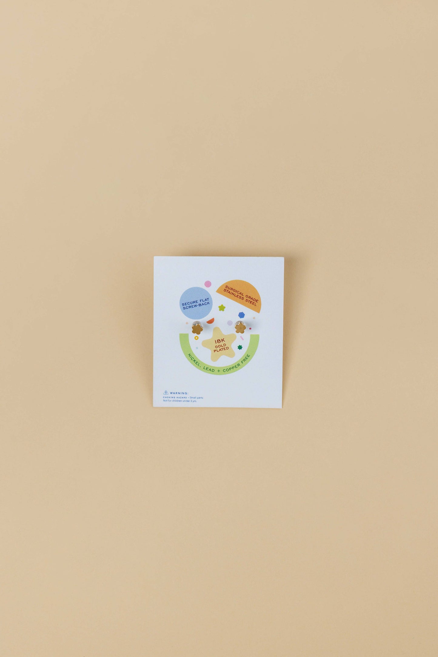 Popsicle Enamel Flat Back Kids Earrings